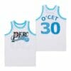 Min 30 OCet Perc Movie Basketball Jersey White