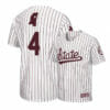 Mississippi State Bulldogs 4 Rowdey Jordan White Baseball Jersey