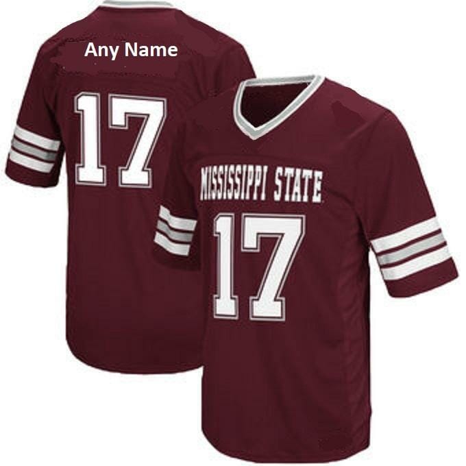 Custom Mississippi State Bulldogs Jersey Name Number Football 1 Custom Mississippi State Bulldogs Jersey Name Number Football