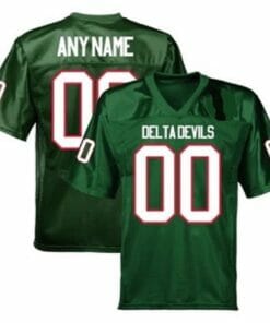 Delta Devils Custom Jersey Name Number Football