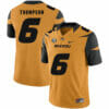 Missouri Tigers #6 Khmari Thompson College Football Jersey Gold 6 Missouri Tigers #6 Khmari Thompson College Football Jersey Gold