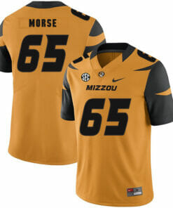Missouri Tigers #65 Mitch Morse NCAA College Football Jersey Gold