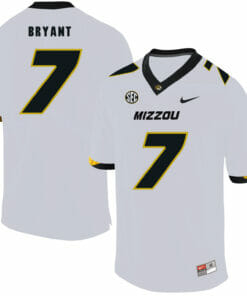 Missouri Tigers #7 Kelly Bryant College Football Jersey White