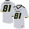 Missouri Tigers #81 Albert Okwuegbunam College Football Jersey White