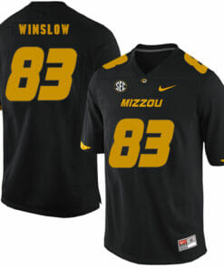 Missouri Tigers #83 Kellen Winslow NCAA College Football Jersey Black