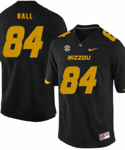 Missouri Tigers #84 Emanuel Hall NCAA College Football Jersey Black