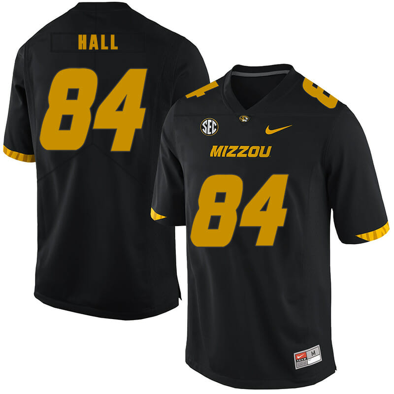 Missouri Tigers #84 Emanuel Hall NCAA College Football Jersey Black 1 Missouri Tigers #84 Emanuel Hall NCAA College Football Jersey Black