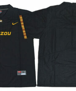 Missouri Tigers Blank NCAA College Football Jersey Black