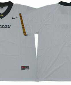 Missouri Tigers Blank NCAA College Football Jersey White
