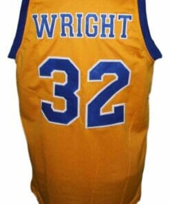 Monica Wright #32 Crenshaw Love And Basketball Jersey Yellow