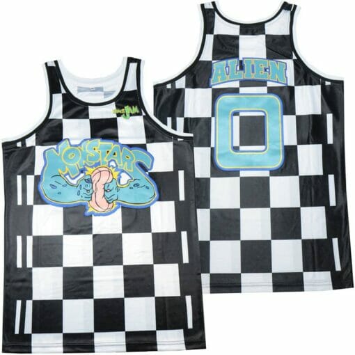 Monstars #0 Alien Movie Basketball Jersey