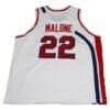 Moses Malone #22 Utah Stars Basketball Jersey White