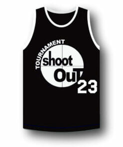 Motaw #23 Above The Rim Tournament Shoot Out Basketball Jersey Black