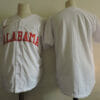 NCAA Alabama Crimson Tide Movie Baseball Jersey White