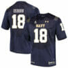Navy Midshipmen #18 J.R. Osborn College Football Jersey Stitched