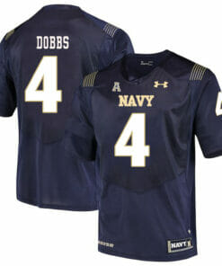 Navy Midshipmen #4 Ricky Dobbs NCAA College Football Jersey