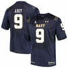 Navy Midshipmen #9 Zach Abey NCAA College Football Jersey Stitched