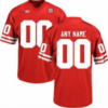 Nebraska Cornhuskers Custom Football Jersey College Red