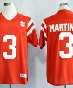 Nebraska Huskers #3 Taylor Martinez College Football Jersey Red