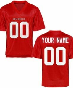 New Mexico Lobos Custom Jersey Name and Number NCAA College Football