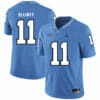 North Carolina Tar Heels #11 Nathan Elliott Football Jersey Blue