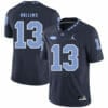 North Carolina Tar Heels #13 Mack Hollins NCAA Football Jersey Black