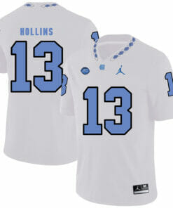 North Carolina Tar Heels #13 Mack Hollins NCAA Football Jersey White