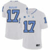 North Carolina Tar Heels #17 Anthony Ratliff Football Jersey White