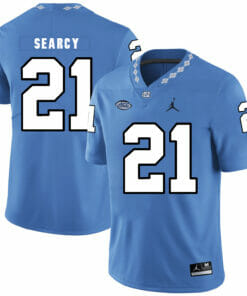 North Carolina Tar Heels #21 Da'Norris Searcy Football Jersey Blue