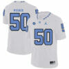 North Carolina Tar Heels #50 Art Weiner Football Jersey White