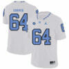 North Carolina Tar Heels #64 Jonathan Cooper Football Jersey White
