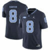 North Carolina Tar Heels #8 Michael Carter NCAA Football Jersey Black