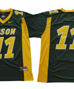 North Dakota State Bison #11 Carson Wentz Football Jersey Green