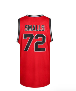 Notorious B.I.G Biggie Smalls #72 Bad Boy Basketball Jersey Red