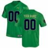 Custom Notre Dame Jersey Name Number NCAA Football Green