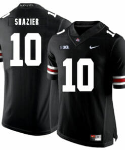 Ohio State Buckeyes #10 Ryan Shazier Football Jersey Black