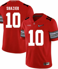 Ohio State Buckeyes #10 Ryan Shazier Football Jersey Diamond Red