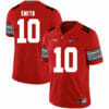 Ohio State Buckeyes #10 Troy Smith Football Jersey Diamond Red