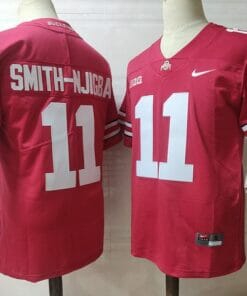 Ohio State Buckeyes #11 Smith-Njicba NCAA Football Jersey Red