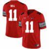 Ohio State Buckeyes #11 Vonn Bell Football Jersey Diamond Red 6 Ohio State Buckeyes #11 Vonn Bell Football Jersey Diamond Red