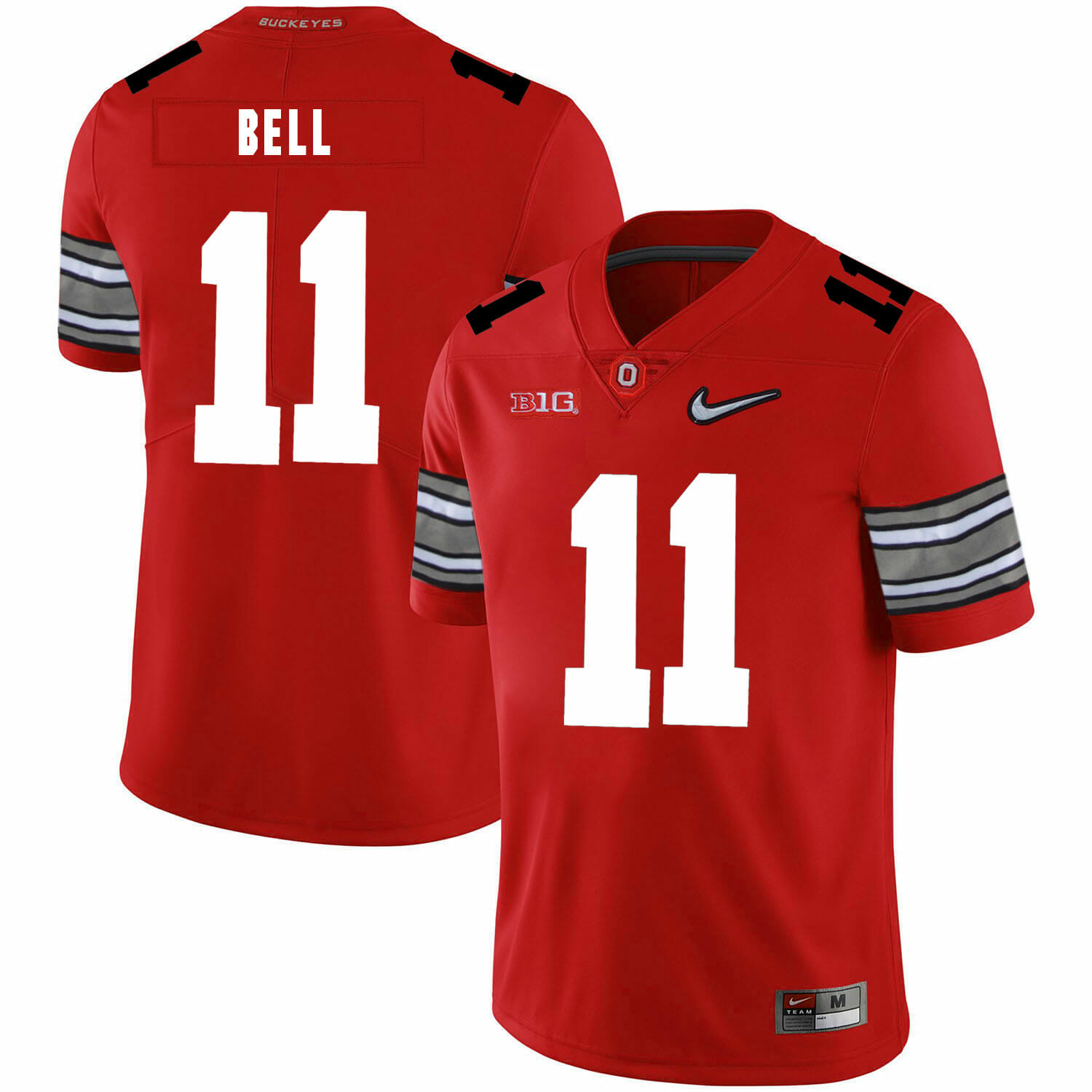 Ohio State Buckeyes #11 Vonn Bell Football Jersey Diamond Red 1 Ohio State Buckeyes #11 Vonn Bell Football Jersey Diamond Red