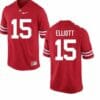 Ohio State Buckeyes #15 Ezekiel Elliott NCAA College Football Jersey Red