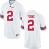 Ohio State Buckeyes #2 Chase Young NCAA College Football Jersey White