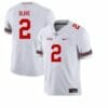 Ohio State Buckeyes #2 Chris Olave Football Jersey White