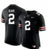 Ohio State Buckeyes #2 Chris Olave NCAA Football Black Jersey