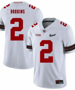 Ohio State Buckeyes #2 J.K Dobbins Football Jersey Diamond White