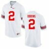 Ohio State Buckeyes #2 J.K. Dobbins NCAA College Football Jersey White