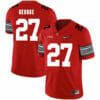 Ohio State Buckeyes #27 Eddie George Football Jersey Diamond Red