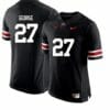 Ohio State Buckeyes #27 Eddie George NCAA College Football Jersey Black