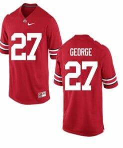 Ohio State Buckeyes #27 Eddie George NCAA College Football Jersey Red